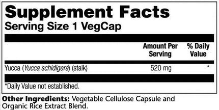 Solaray Yucca (100 capsules)