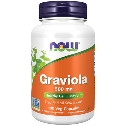 NOW Graviola 500mg (100 capsules)