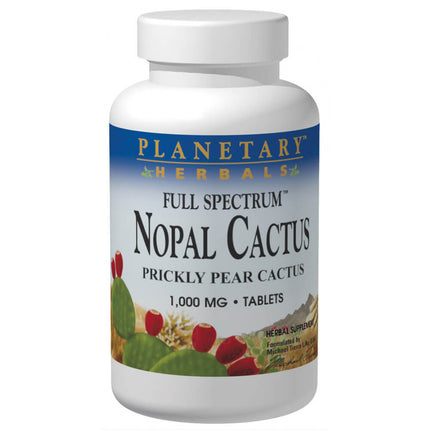 Planetary Herbals Full Spectrum Nopal Cactus (60 tablets)