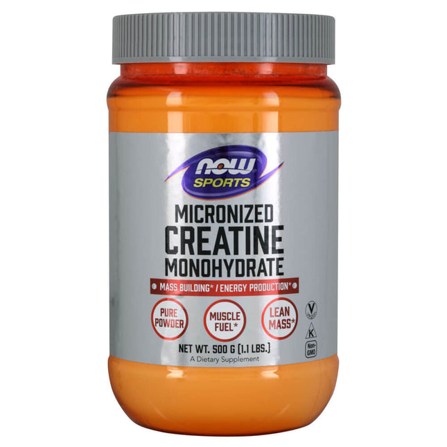 NOW Sports Micronized Creatine Monohydrate (1.1 lbs)