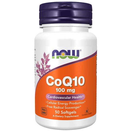 NOW CoQ10 100mg (50 softgels)
