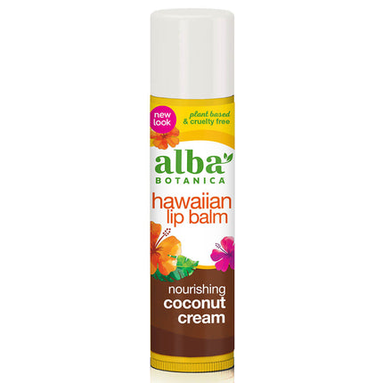 Alba Botanica Hawaiian Lip Balm - Coconut Cream (0.15 oz)