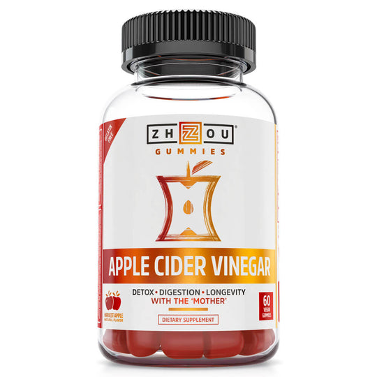 Zhou Nutrition Apple Cider Vinegar Gummies (60 gummies)