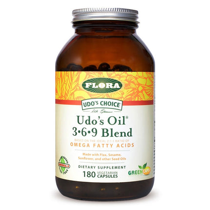 Flora Udo's Oil 3-6-9 Blend (180 capsules)