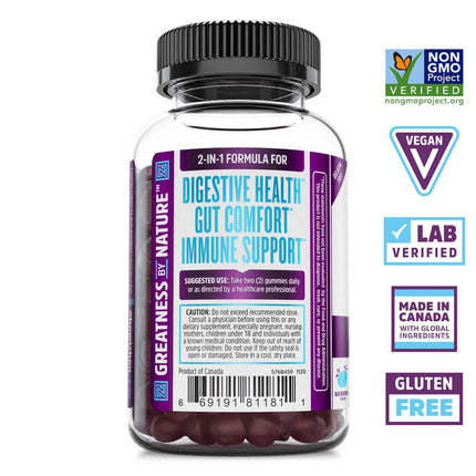Zhou Nutrition Gut Guru Gummies (60 gummies)