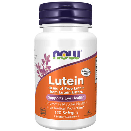NOW Lutein 10 mg (120 softgels)