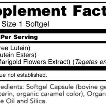 NOW Lutein 10 mg (120 softgels)