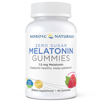 Nordic Naturals Zero Sugar Melatonin Gummies (60 gummies)