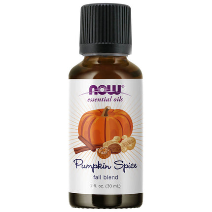 NOW Essential Oils Pumpkin Spice Fall Oil Blend (1 fl oz)
