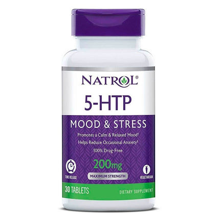 Natrol 5-HTP Time Release 200mg (30 tablets)