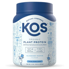 KOS Organic Plant Protein - Blueberry Muffin (1.3 lbs)