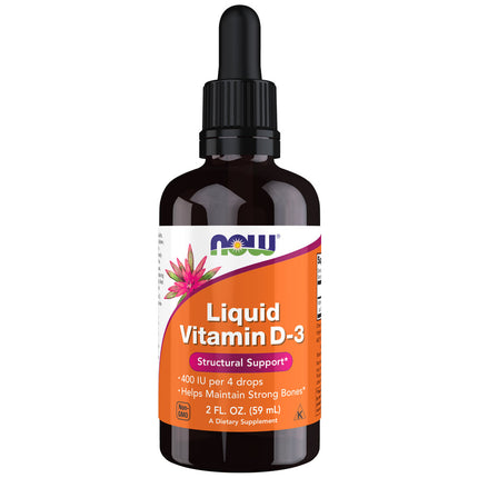 NOW Liquid Vitamin D-3 (2 fl oz)