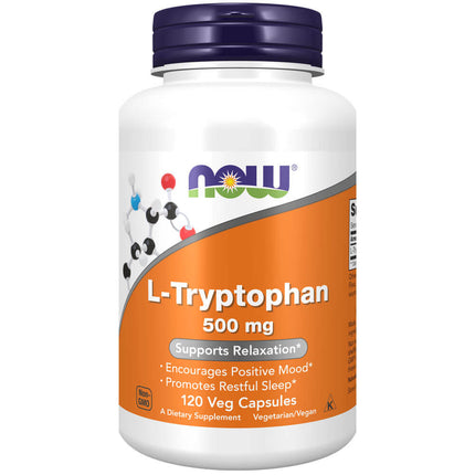 NOW L-Tryptophan 500mg (120 capsules)