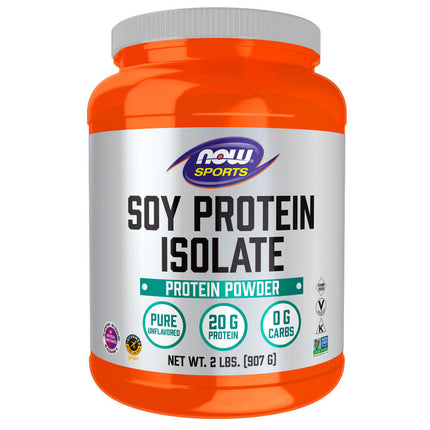 NOW Sports Soy Protein Isolate - Unflavored (2 lb)