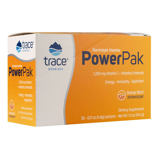Trace Electrolyte Stamina Power Pak - Orange Blast (30 packets)