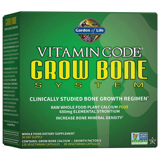 Garden of Life Vitamin Code Grow Bone System (30 day supply)