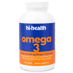 Hi-Health Omega-3 Fish Oil (120 softgels)