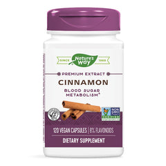 Nature's Way Cinnamon Standardized (120 veggie caps)