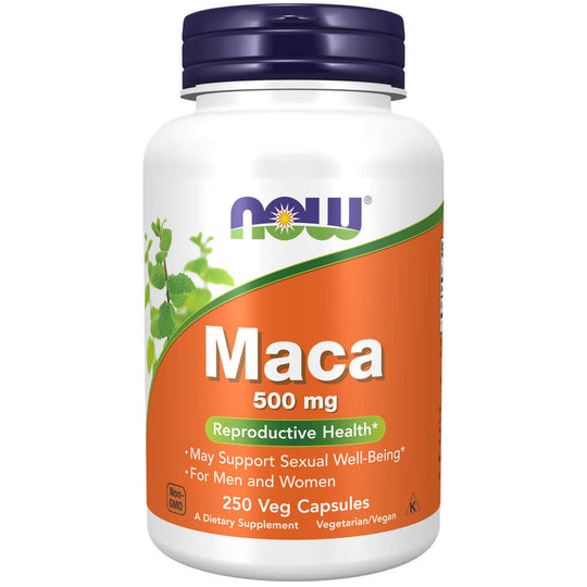NOW Maca 500mg (250 capsules)