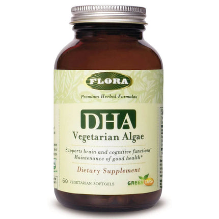 Flora DHA Vegetarian Algae (60 capsules)