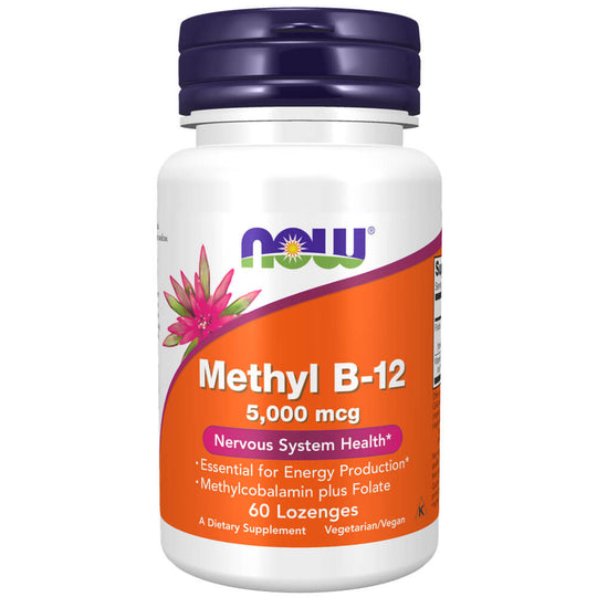 NOW Methyl B-12 5000mcg (60 lozenges)