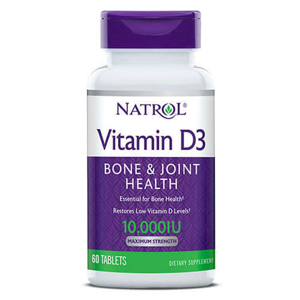 Natrol Vitamin D3 10,000 IU (60 tablets)