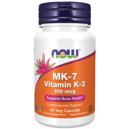 NOW MK-7 Vitamin K-2 100mcg (60 veg capsules)
