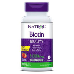 Natrol Biotin Fast Dissolve 5000 mcg (90 tablets)
