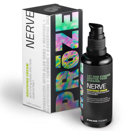 PRoZE NERVE CBD Soothing Relief Cream 275mg (1.69 fl oz)
