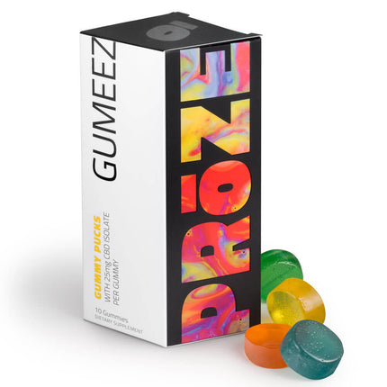 PRoZE GUMEEZ CBD Gummy Pucks 250mg (10 pieces)