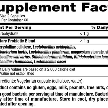 Nutrition Now PB 8 Probiotic - Vegetarian (120 capsules)
