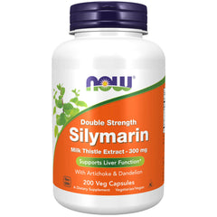 NOW Silymarin Milk Thistle Extract, Double Strength 300mg (200 capsules)