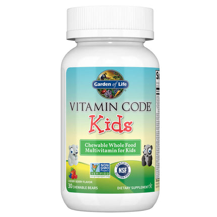Garden of Life Vitamin Code Kids Multivitamin - Cherry Berry (60 bears)