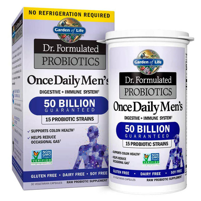 Garden of Life Dr. Formulated Probiotics Once Daily Men's (30 capsules)