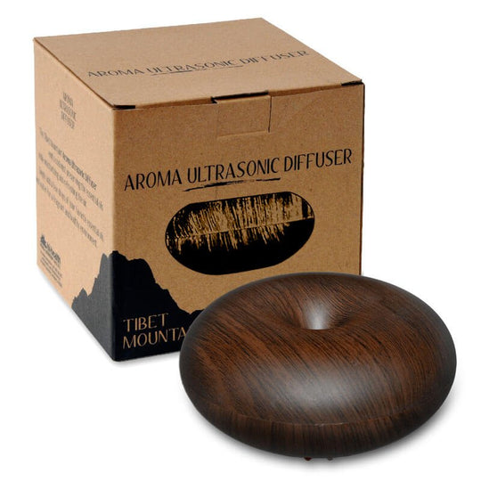 Tibet Mountain Ultrasonic Oil Diffuser - Wood Grain
