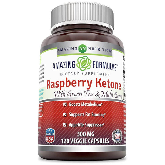 Amazing Nutrition Amazing Formulas Raspberry Ketone 500mg (120 capsules)