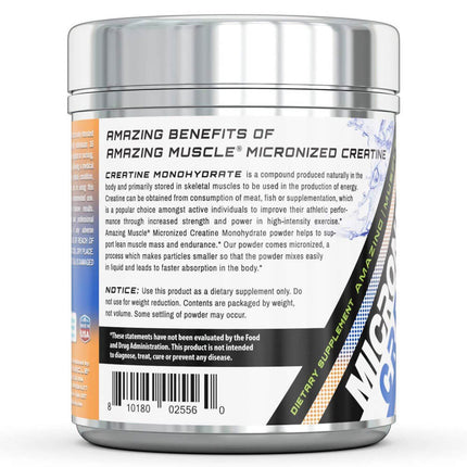Amazing Muscle Micronized Creatine Monohydrate (1 lb)