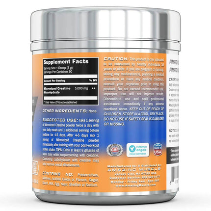 Amazing Muscle Micronized Creatine Monohydrate (1 lb)