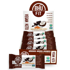 Bhu Fit Protein Bar - Dark Chocolate Coconut Almond (box of 12)