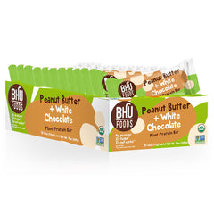 Bhu Fit Protein Bar - Peanut Butter White Chocolate (box of 12)