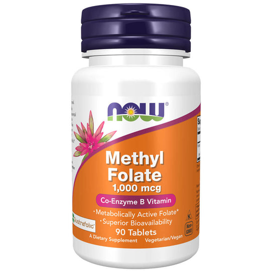 NOW Methyl Folate 1000mcg (90 tablets)