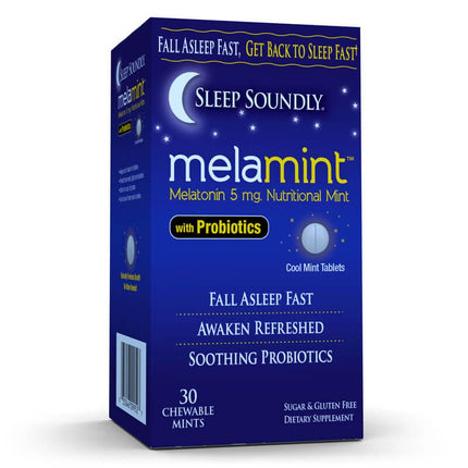 Windmill Sleep Soundly Melamint with Probiotics (30 mints)