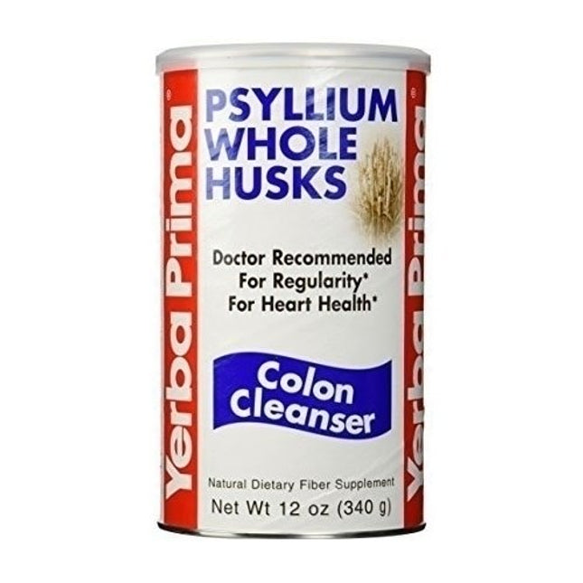 Yerba Prima Psyllium Whole Husks (12 oz)