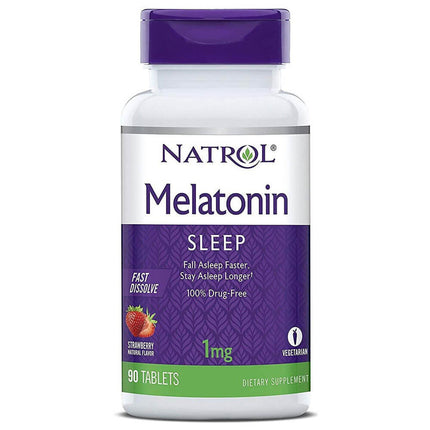 Natrol Melatonin Fast Dissolve 1mg (90 tablets)