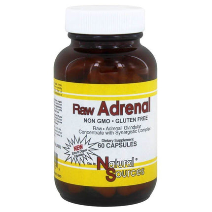 Natural Sources Raw Adrenal (60 capsules)