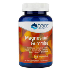 Trace Minerals Magnesium Gummies - Tangerine (120 gummies)