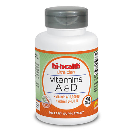 Ultra Plan Vitamins A&D (250 softgels)