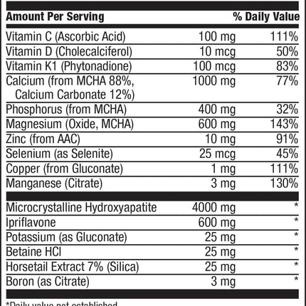 Hi-Health Bone Nutrition (180 capsules)