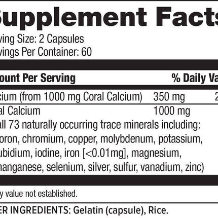 Hi-Health Coral Calcium (120 capsules)