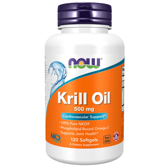 NOW Neptune Krill Oil 500mg (120 softgels)